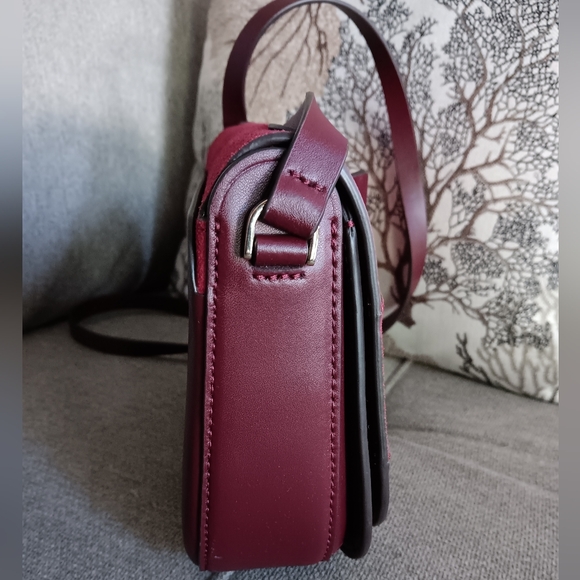 Kate Spade Suede/Leather Crossbody - Picture 7 of 11